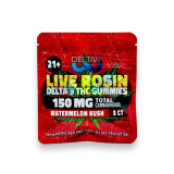 Deltiva Live Resin Delta 9 THC Gummies Watermelon Kush 150mg 5ct