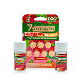 7 O'Heaven 7-hydroxymitragynine Kratom Extract Tablets Strawberry Glimpse 20mg Per Tablet