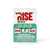 Rise 7-Hydroxymitragynine + Pseudoindoxyl Chewable Tablet Clean Mint 40mg Per Tablet | 3ct