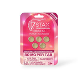 7 Stax 7 Hydroxymitragynine Tablets Raspberry 80mg Per Tablet | 5ct