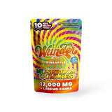 Wunder High Potency Blend Mushroom Gummies Pineapple 1,200mg Per Gummy | 10ct