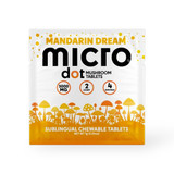 Microdot Mushroom Chewable Tablets Mandarin Dream 3000mg  | 2ct