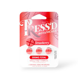 Press'D Botanicals URIQ  Complex Strawberry 100mg Per Tablet | 3ct