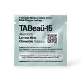 TABeau-15  Alkaloid-15 Lemon Mint Chewable 10mg Tablet | 2ct