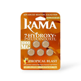 Kama 7 Hydroxy + Pseudoindoxyl Chewable Tablets Tropical Blast 200mg Per Tablet | 5ct