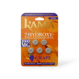 Kama 7 Hydroxy + Pseudoindoxyl Chewable Tablets Grape 200mg Per Tablet | 5ct