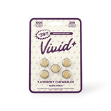 Vivid+ 7-Hydroxy Chewable Tablets Grape Punch 200mg | 5ct