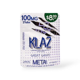 Klaz Cat's Claw Extract Chewable Tablets Great Grape 50mg | 2ct