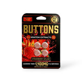 Buttons Kratom Extracts Chewable Tablets Strawberry Splash 350mg | 4ct