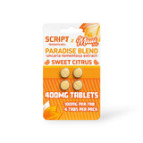 Script Botanicals x Maui Labs Paradise Blend Chewable Tablets Sweet Citrus 100mg | 4ct