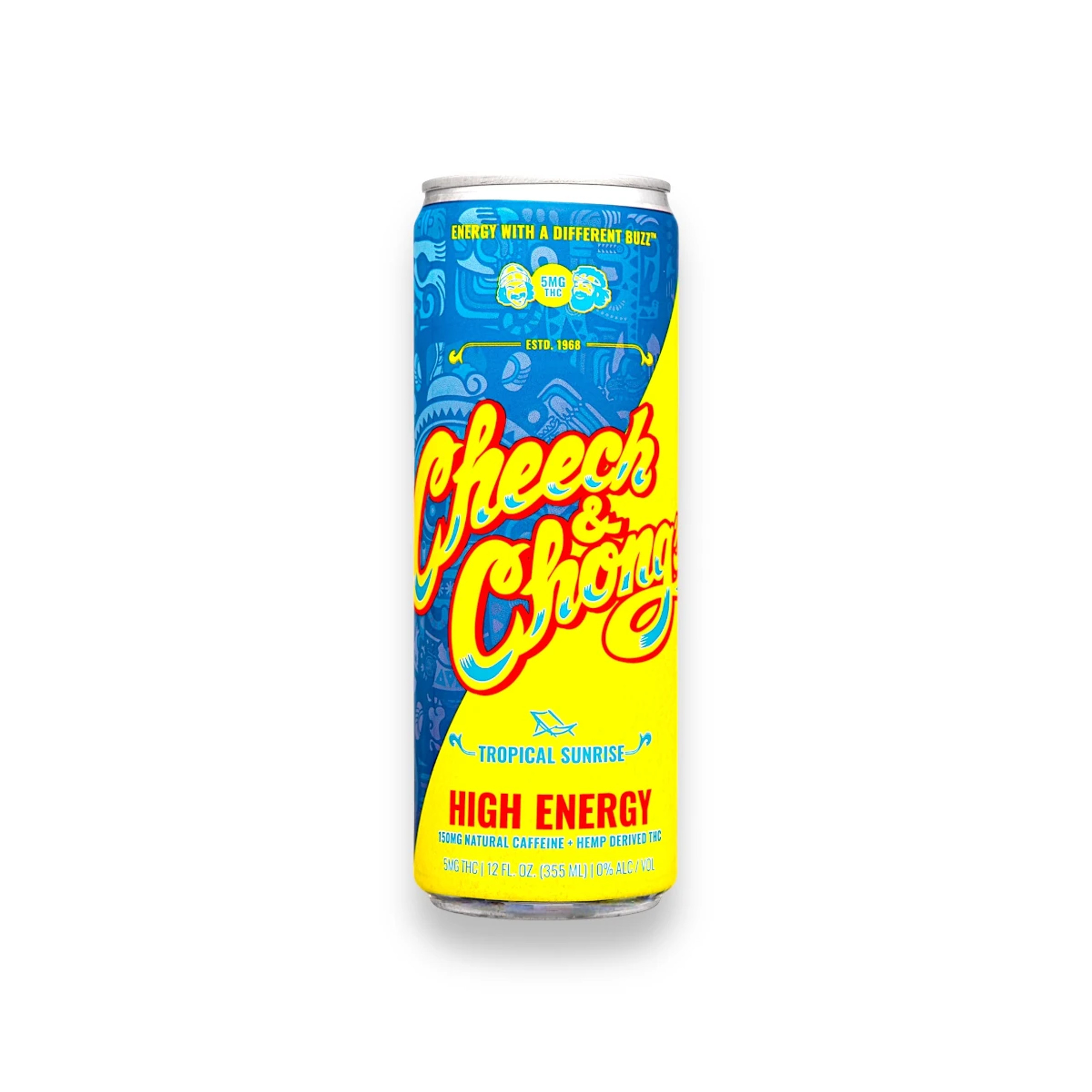 High And Dry Cheech And Chong Cheech & Chong High & Dry THC Seltzer Raspberry 12oz - Refreshing