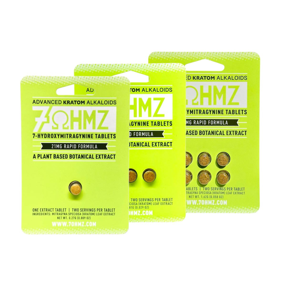 7ohms 7-OHMZ | Kratom Tablets and Shots | Pure Leaf Kratom