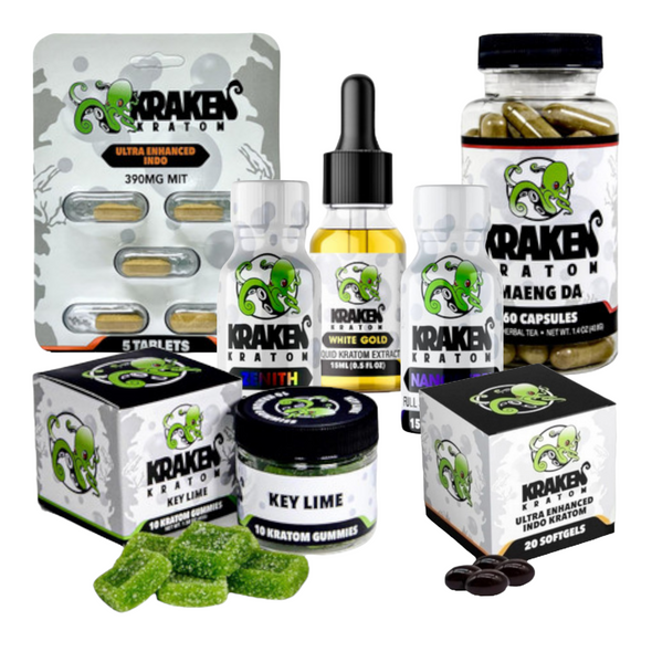 Kraken Kratom Mega Bundle