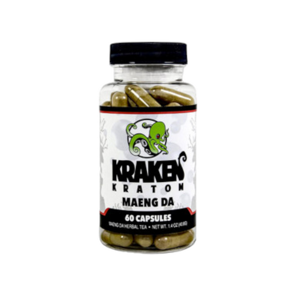 Kraken Kratom Capsules Maeng Da
60ct