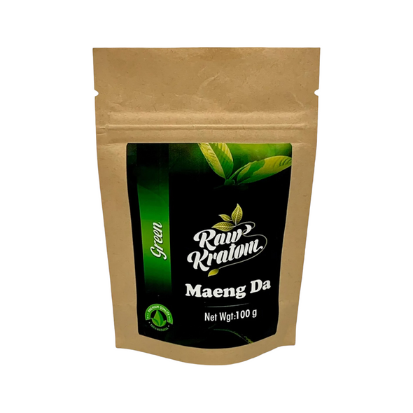 Raw Kratom Green Maeng Da Powder 100g