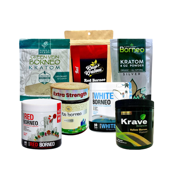 Borneo Kratom Powder Mega Bundle