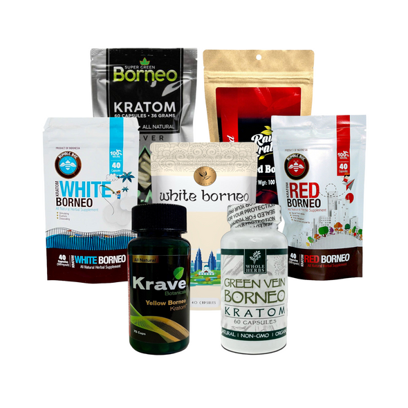 Borneo Kratom Capsule Mega Bundle