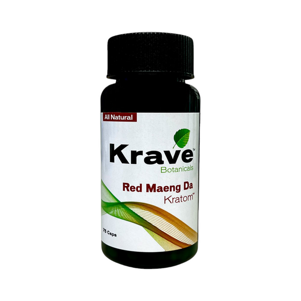 Krave Kratom Capsules Red Maeng Da 75ct