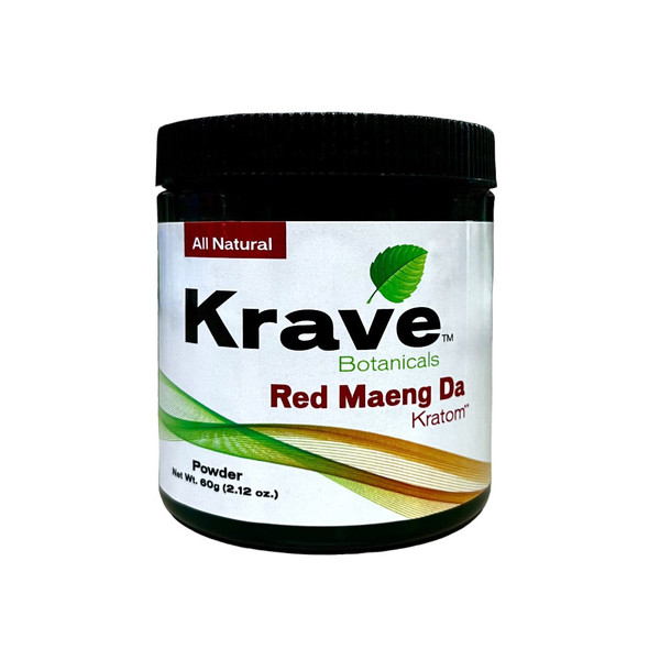 Krave Kratom Powder Red Maeng Da | 60 Grams