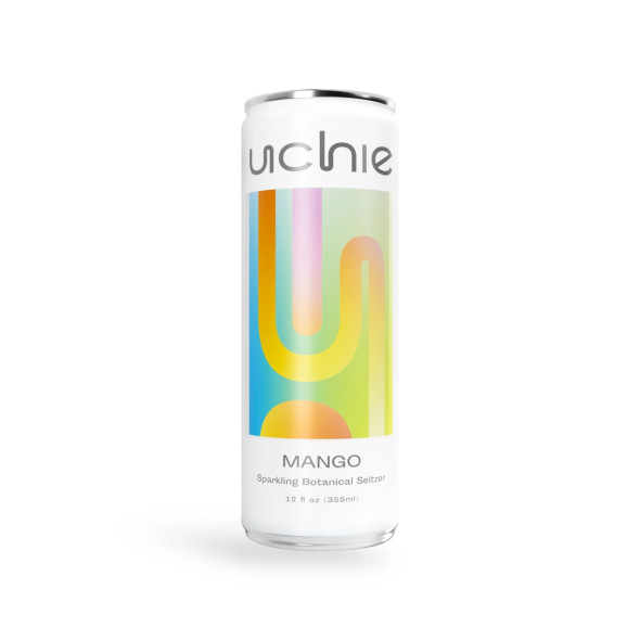 Uchie Sparkling Botanical Seltzer Mango 12oz