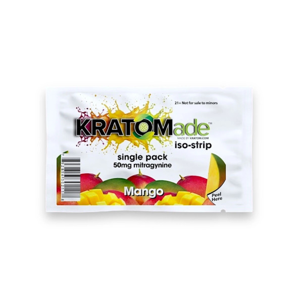 Kratomade Iso-Strip Mango 50mg