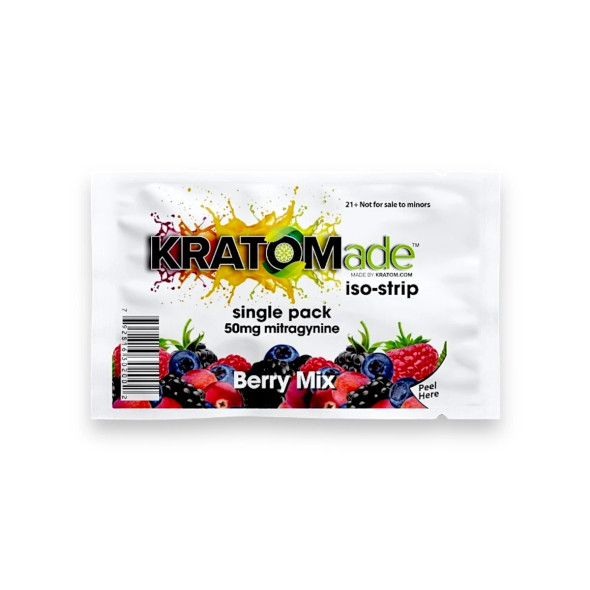 Kratomade Iso-Strip Berry Mix 50mg