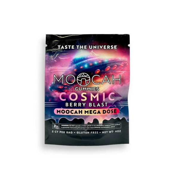 Moocah Gummies Cosmic Berry Blast 5ct