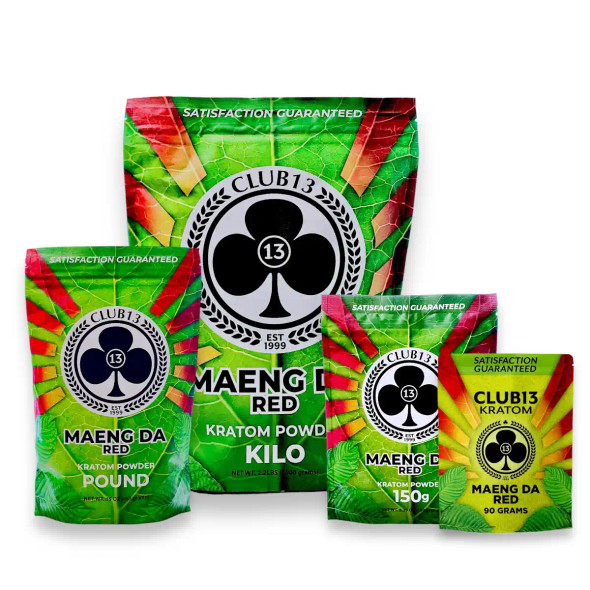 Club 13 Kratom Powder Maeng Da Red