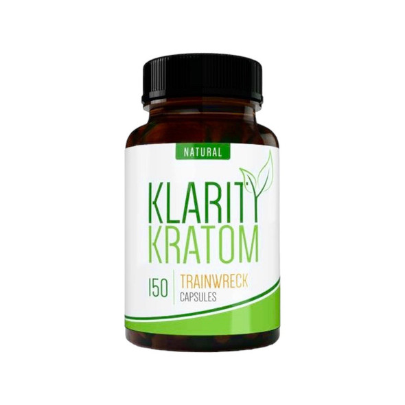 Klarity Kratom Capsules Trainwreck | 150 Capsules