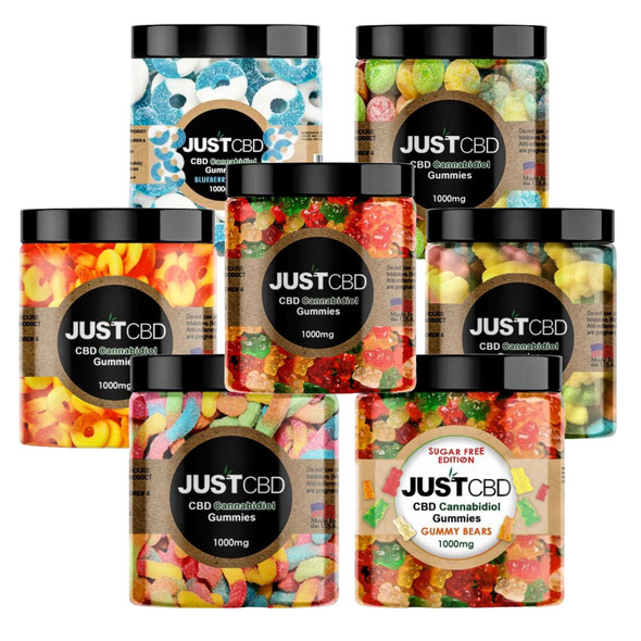 Just CBD Gummies 1000mg Jar