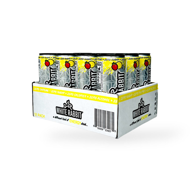 White Rabbit Raspberry Lemonade Kratom Seltzer 12oz