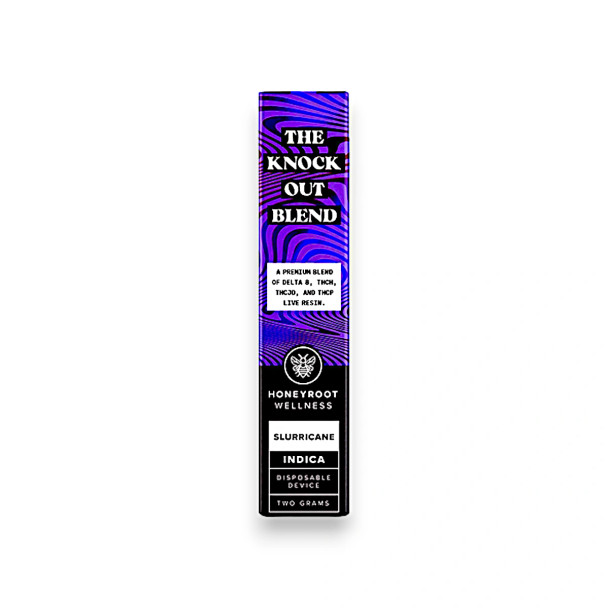 Buy Honeyroot Knock Out Blend Indica Slurricane 2g - Relax Buy Honeyroot Knock Out Blend Indica Slurricane 2g - Relax
