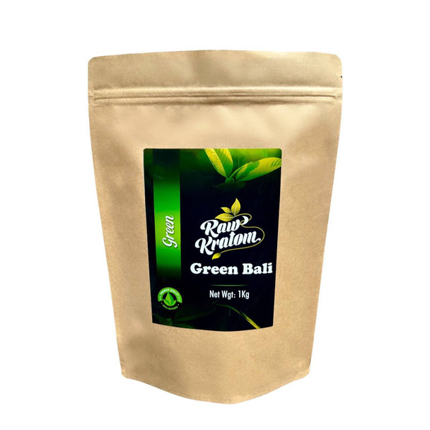 Raw Kratom Powder Green Bali 1 Kilo.
