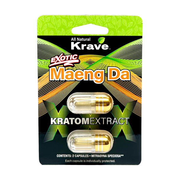 Krave Maeng Da Kratom Extract Capsules 2 Ct