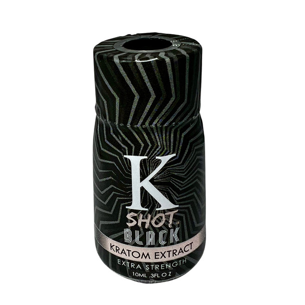 K Shot Black Kratom Extract 10mL Bottle