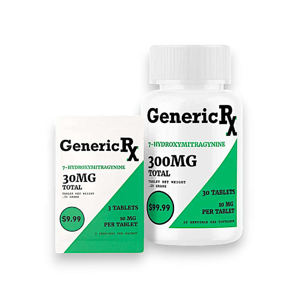 Generic RX 10mg 7-Hydroxymitragynine Original Chewable Tablets - Image 4