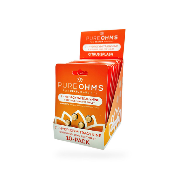 Pure Ohms 7-Hydroxymitragynine Tablet Citrus Splash