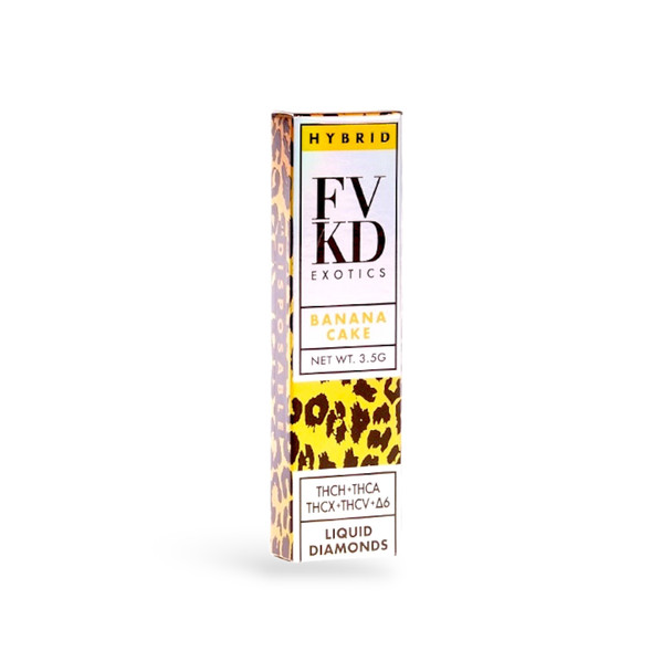 FVKD Exotics Banana Cake 3.5G Hybrid Disposable Vape