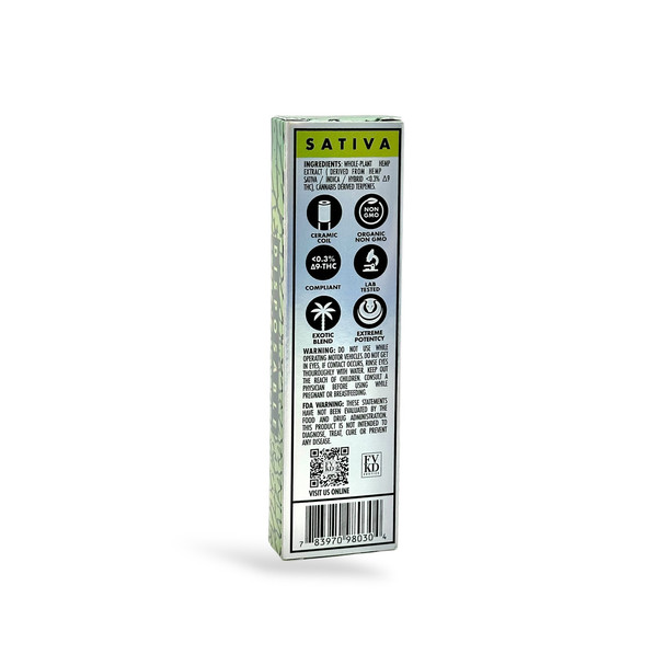 FVKD Exotics Green Crack 3.5G Sativa Disposable Vape