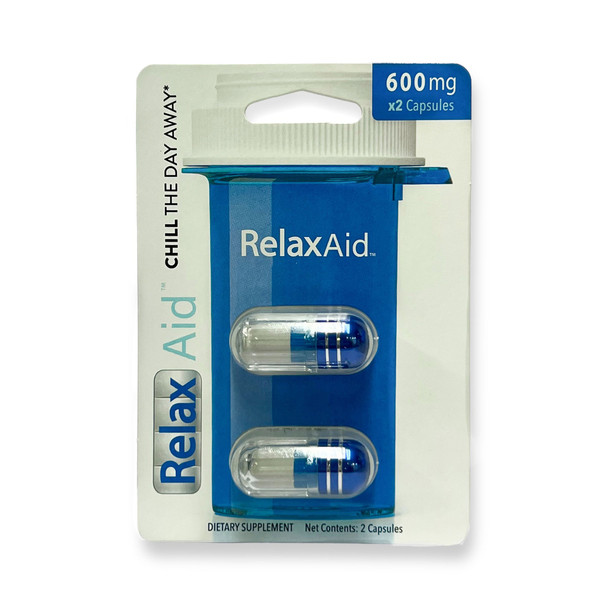 RelaxAid 600mg Capsules 2 ct