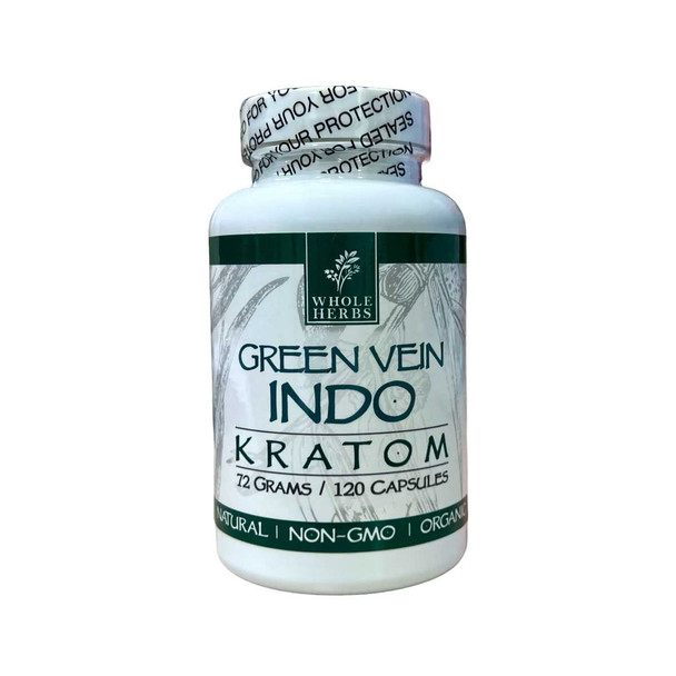 Whole Herbs Kratom Capsules Green Indo