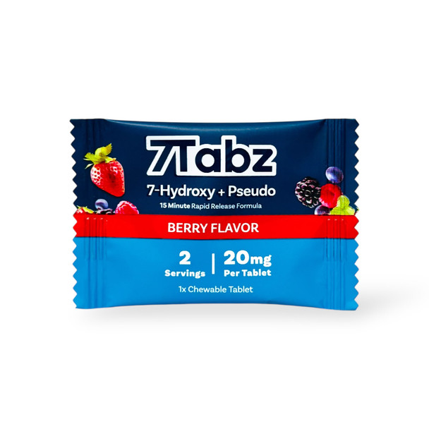 7Tabz Berry Tablets – 7-OH + Pseudo Pure Extract Formula