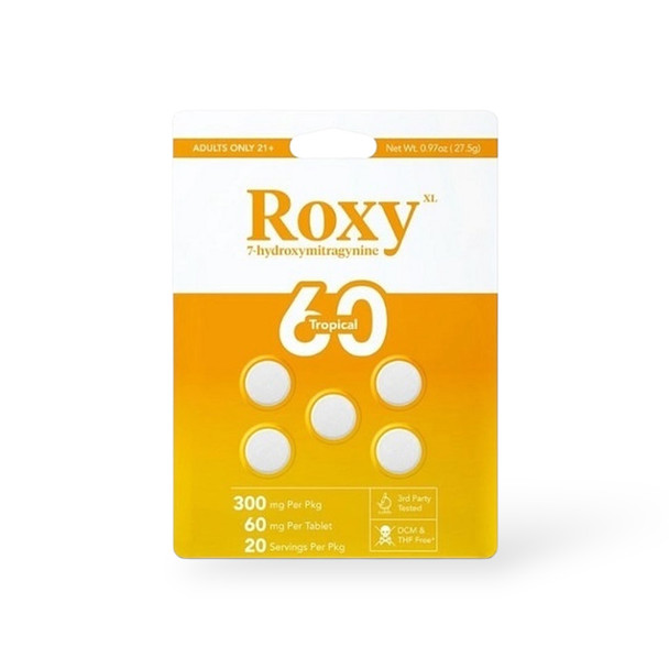 Roxy XL Tropical 7-Hydroxymitragynine Tablets 60mg