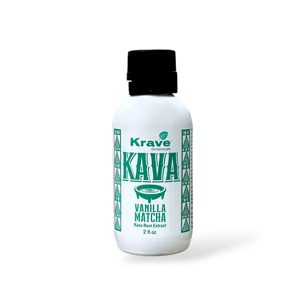 Krave Kava Root Extract Shot Vanilla Matcha 2oz