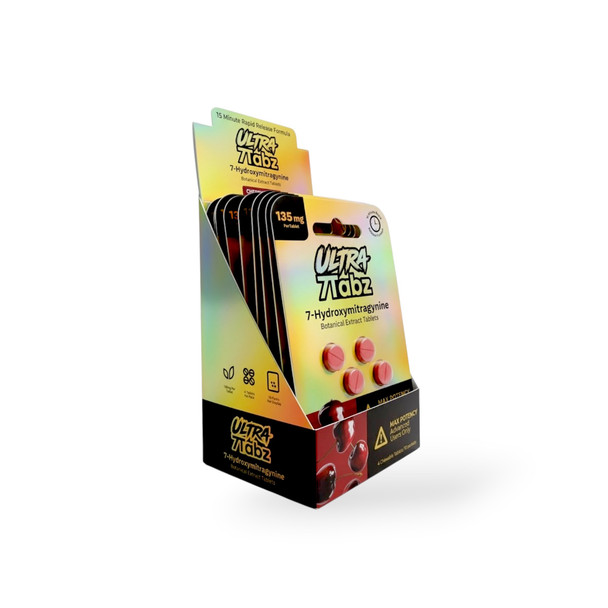 7Tabz Ultra 7-Hydroxymitragynine 135mg Chewable Tablets | Cherry