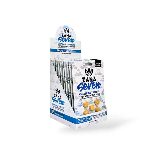 Zana Seven 7-Hydroxymitragynine Tablets 30mg