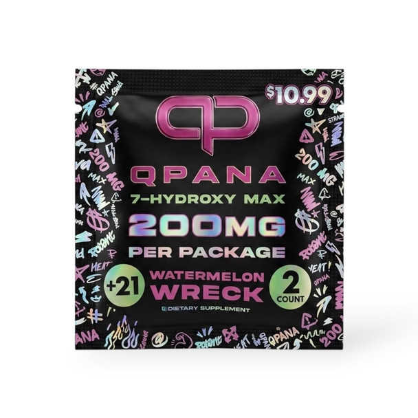 QPana 7-Hydroxy Max Watermelon Wreck 100mg QPana 7-Hydroxy Max Watermelon Wreck 100mg