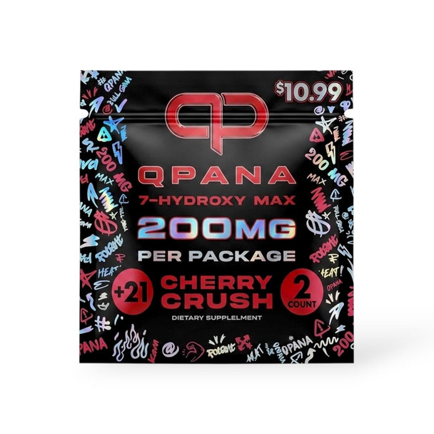 QPana 7-Hydroxy Max Cherry Crush 100mg