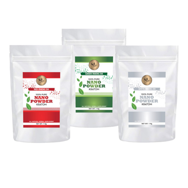 Pure Leaf Kratom Nano Powder Bundle