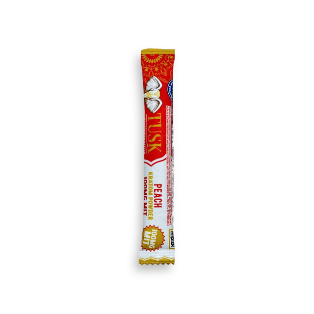 Tusk Ultra Premium Kratom Powder Stick Peach 100mg